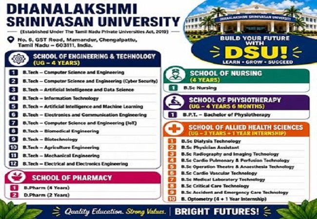 Dhanalakshmi Srinivasan University